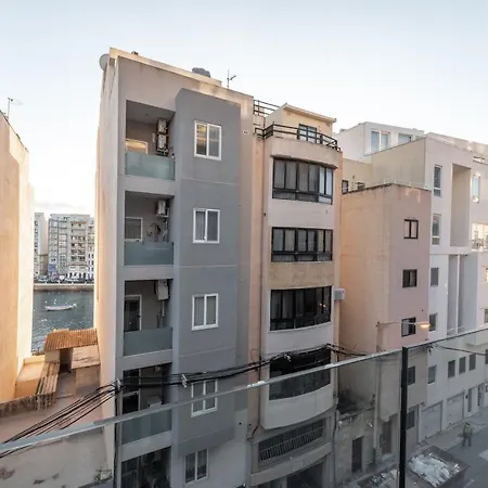 Lägenhet Luxury 2 Bed In The Heart Of St Julians *