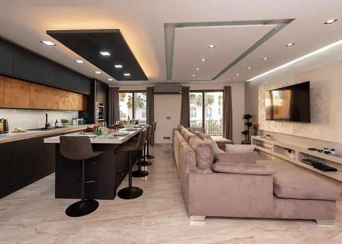 Luxury 2 Bed In The Heart Of St Julians *